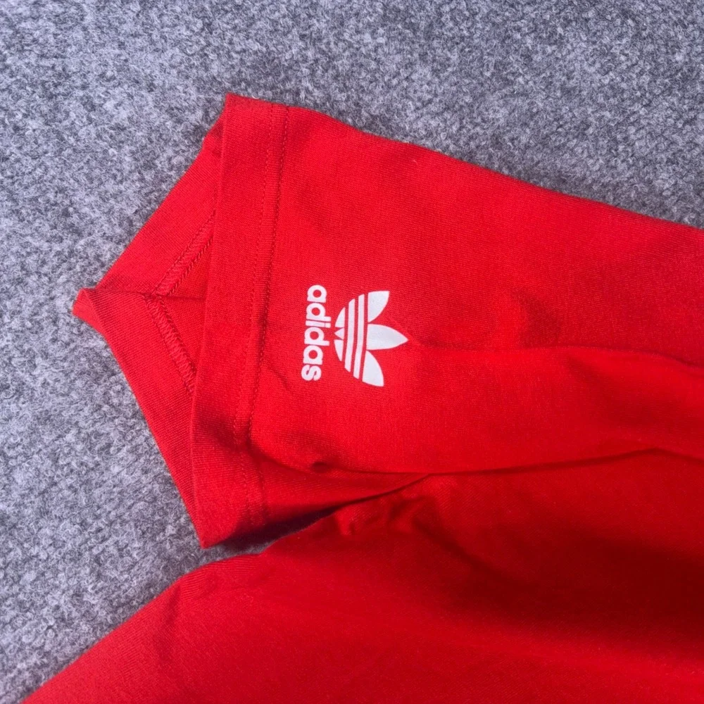 Vintage Authentic Adidas Originals Amsterdam Tee Red Windmill Graphic 2006 M NWT